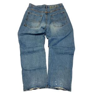 Plugg Men's Jeans 38x34(38x32) Vintage Y2K Wide Leg Baggy Skater Blue Skater